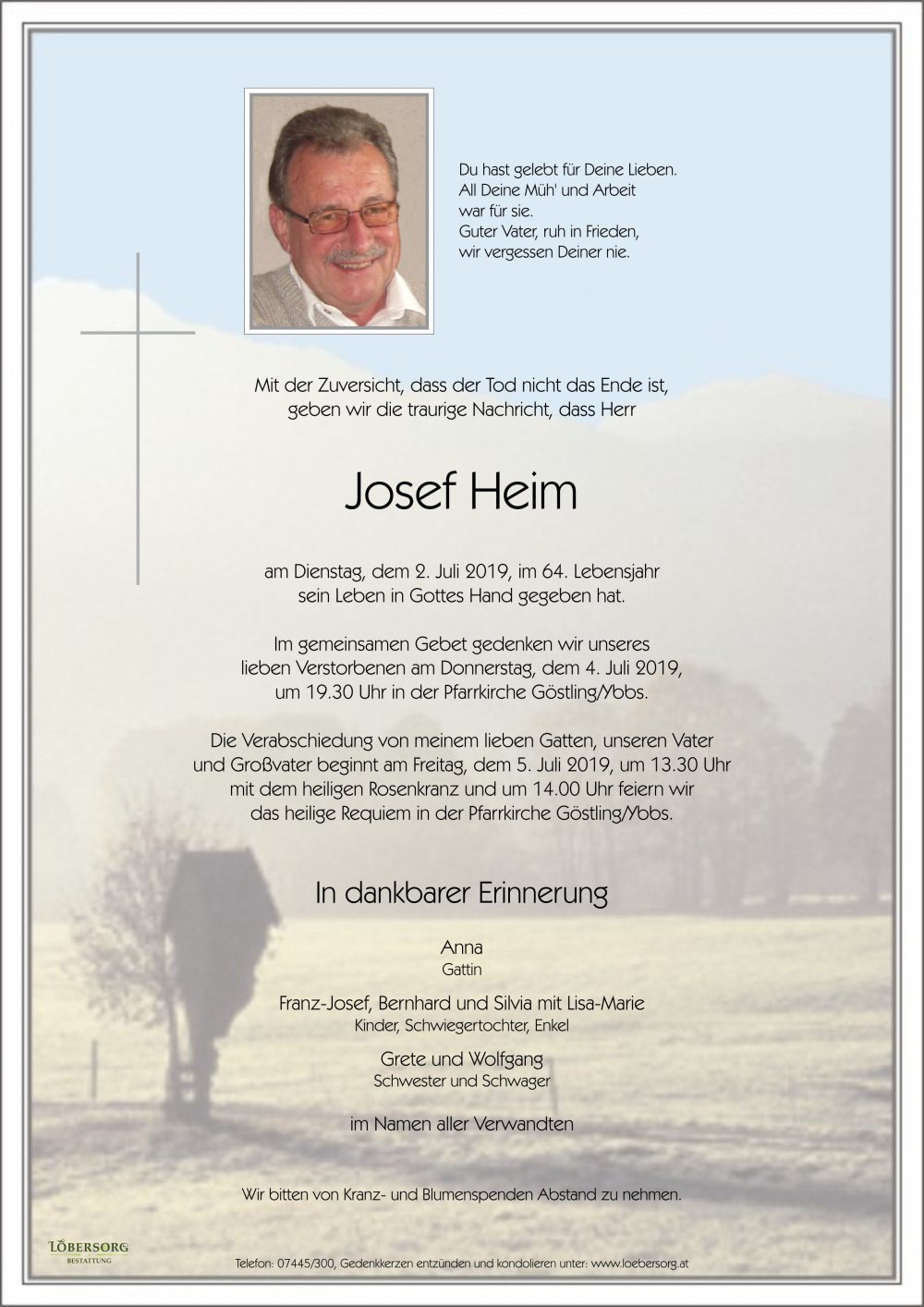 Parte von Josef Heim