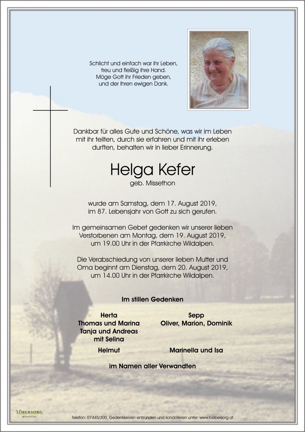 Parte von Helga Kefer