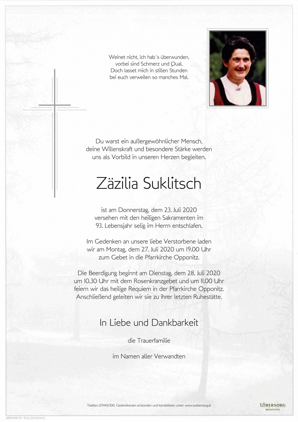 Parte von Zäzilia Suklitsch