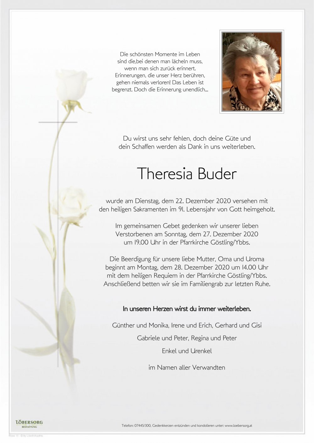 Parte von Theresia Buder