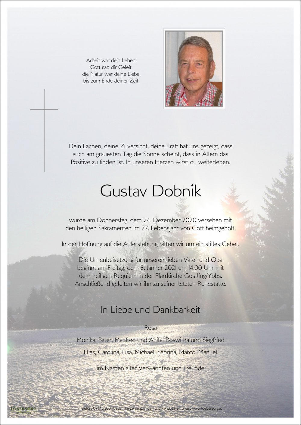 Parte von Gustav Dobnik