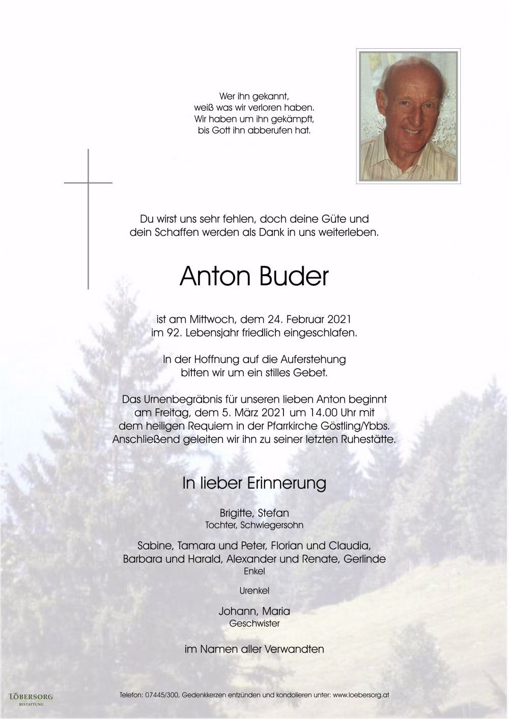 Parte von Anton Buder