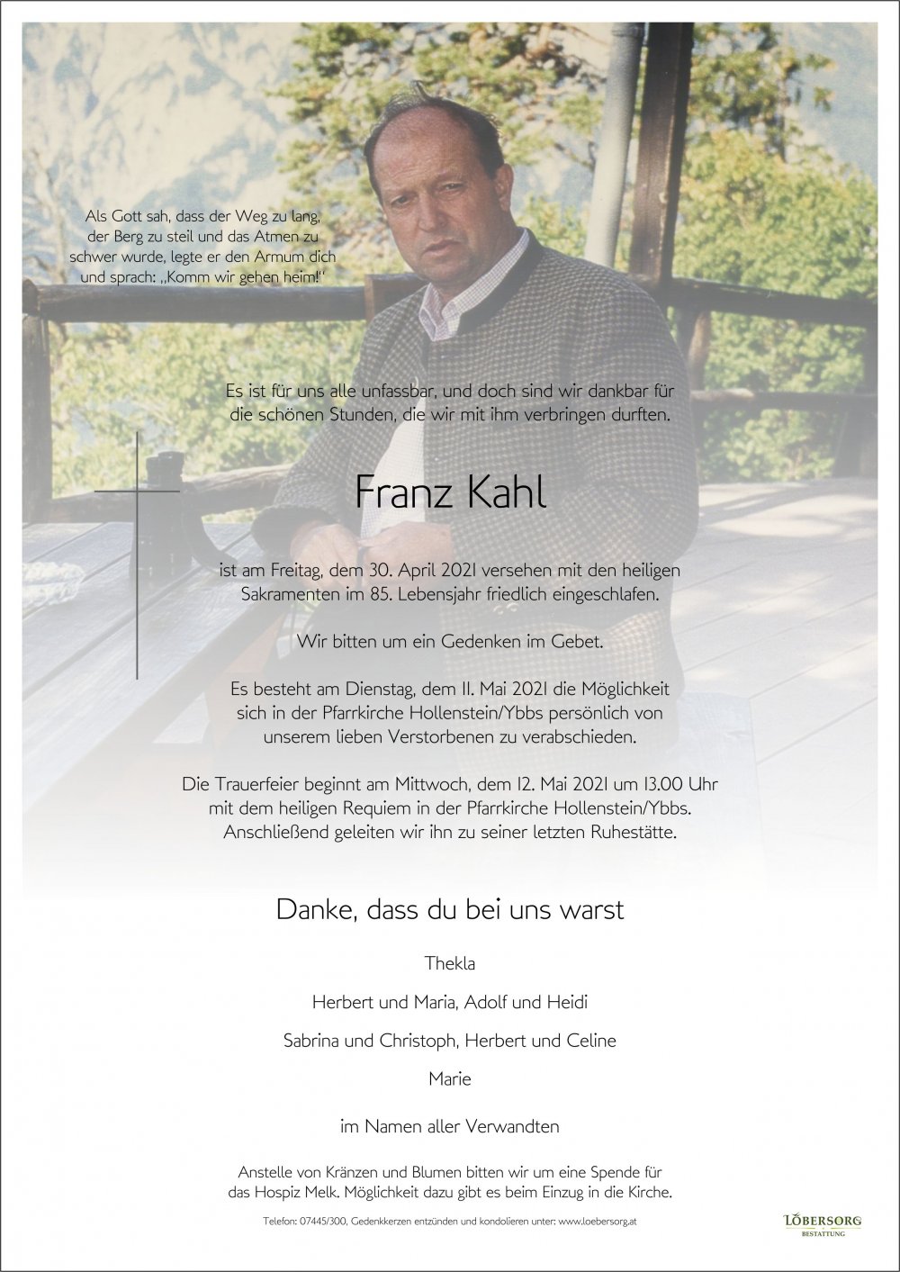 Parte von Franz Kahl