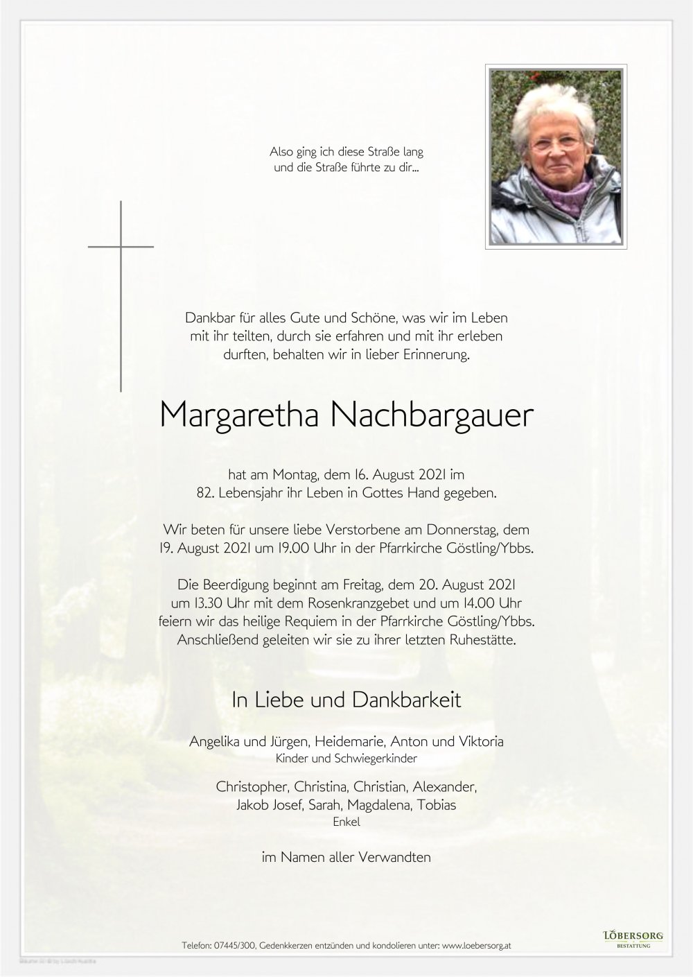 Parte von Margaretha Nachbargauer