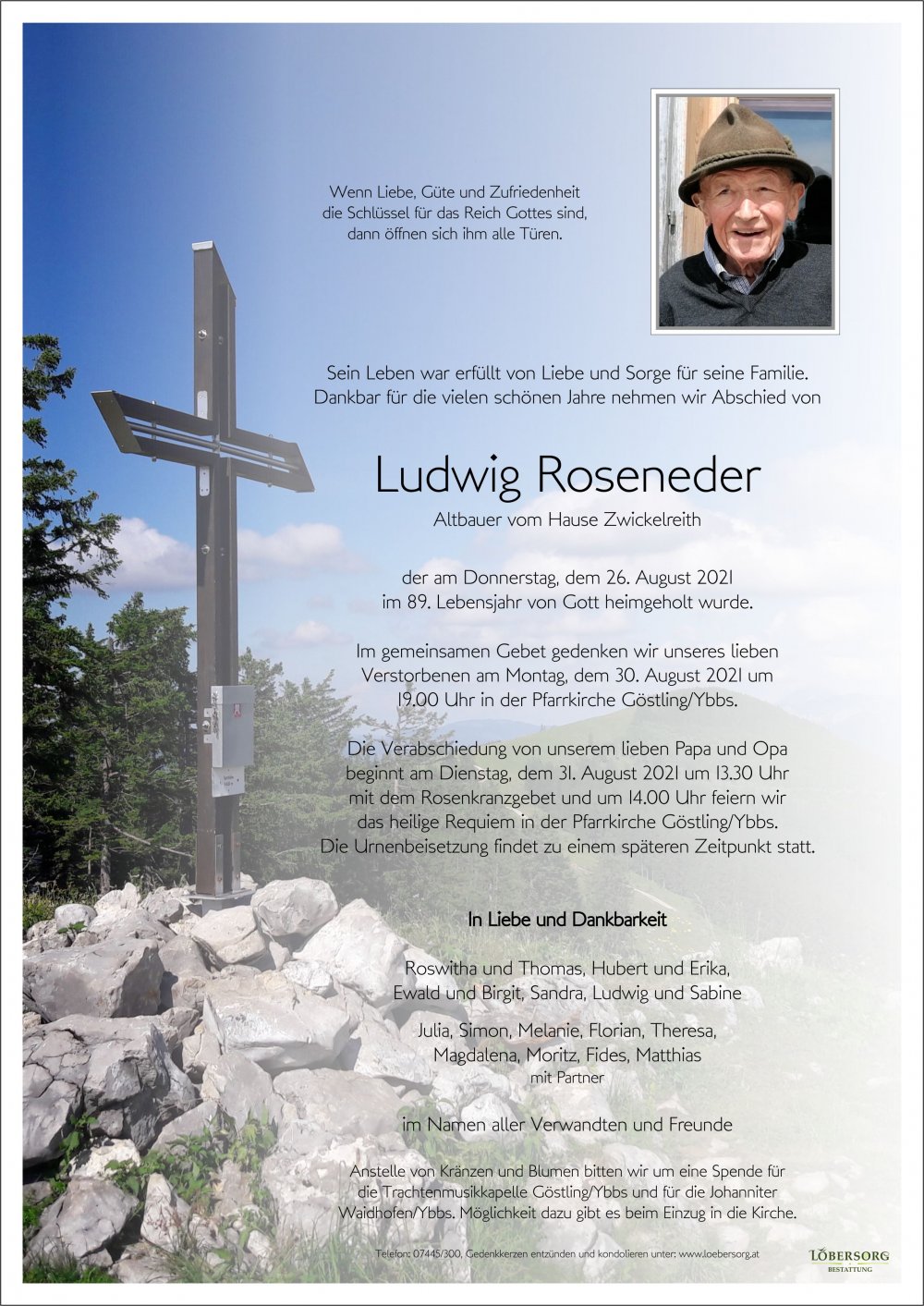 Parte von Ludwig Roseneder