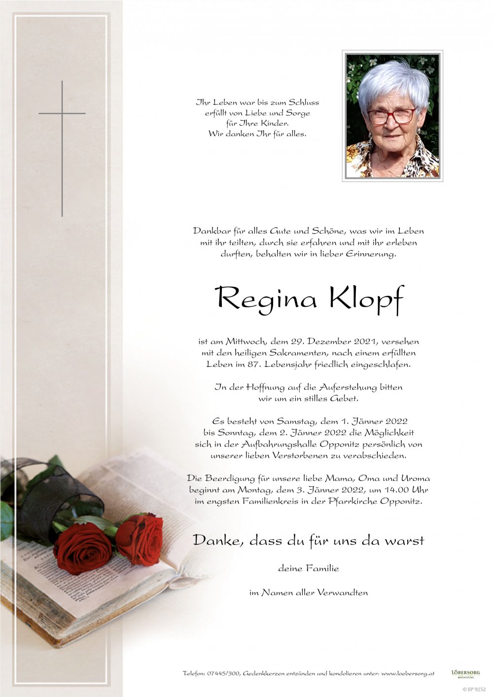Parte von Regina Klopf