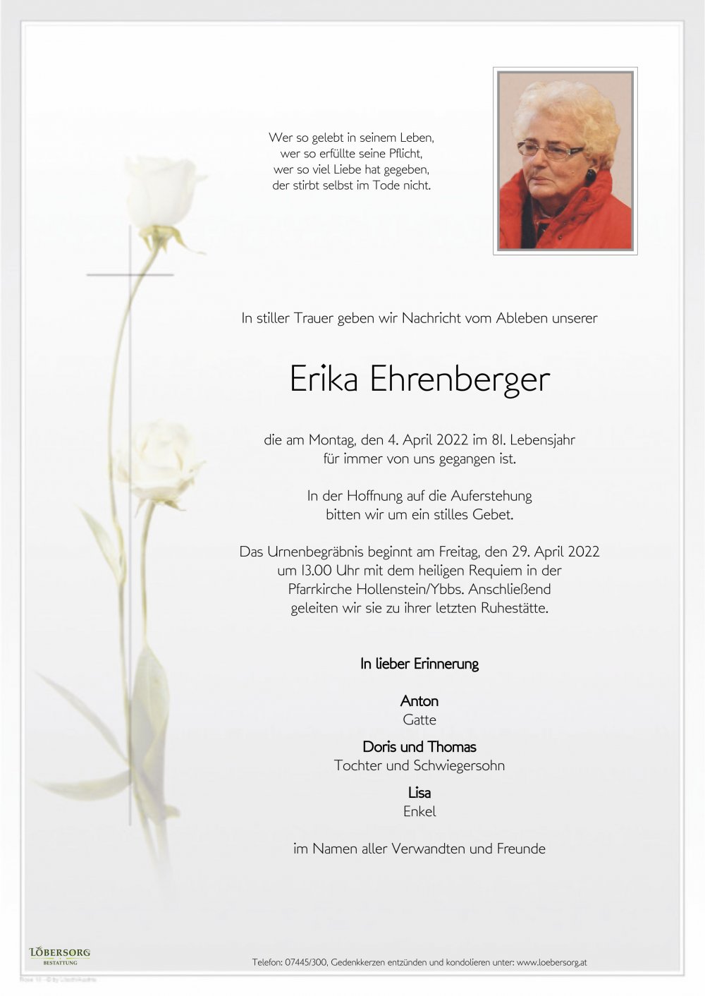 Parte von Erika Ehrenberger