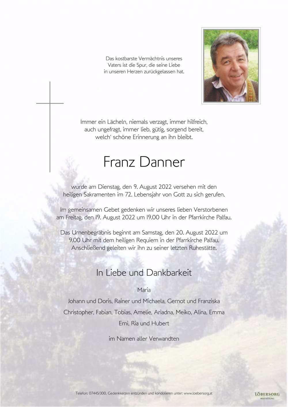 Parte von Franz Danner