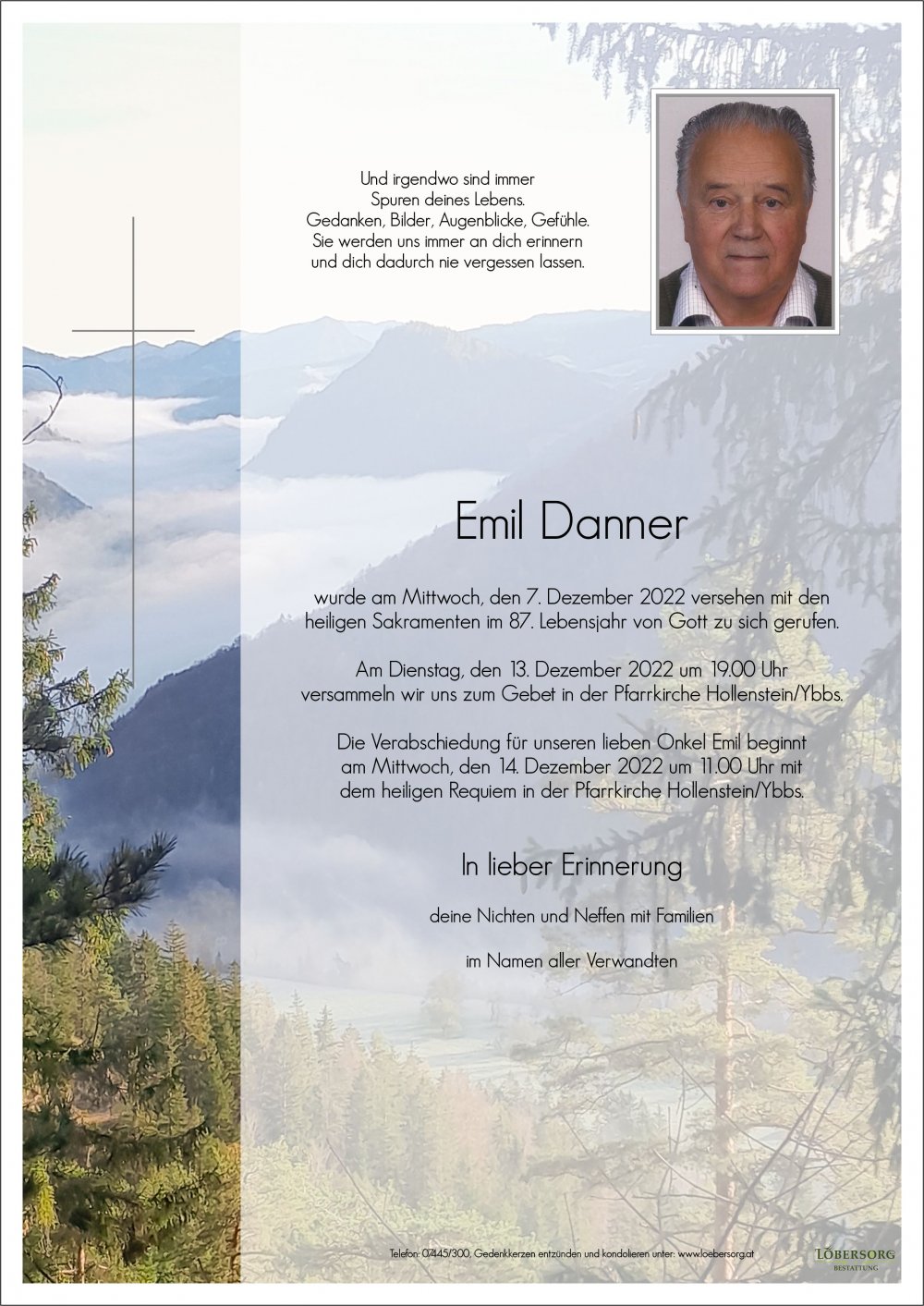 Parte von Emil Danner