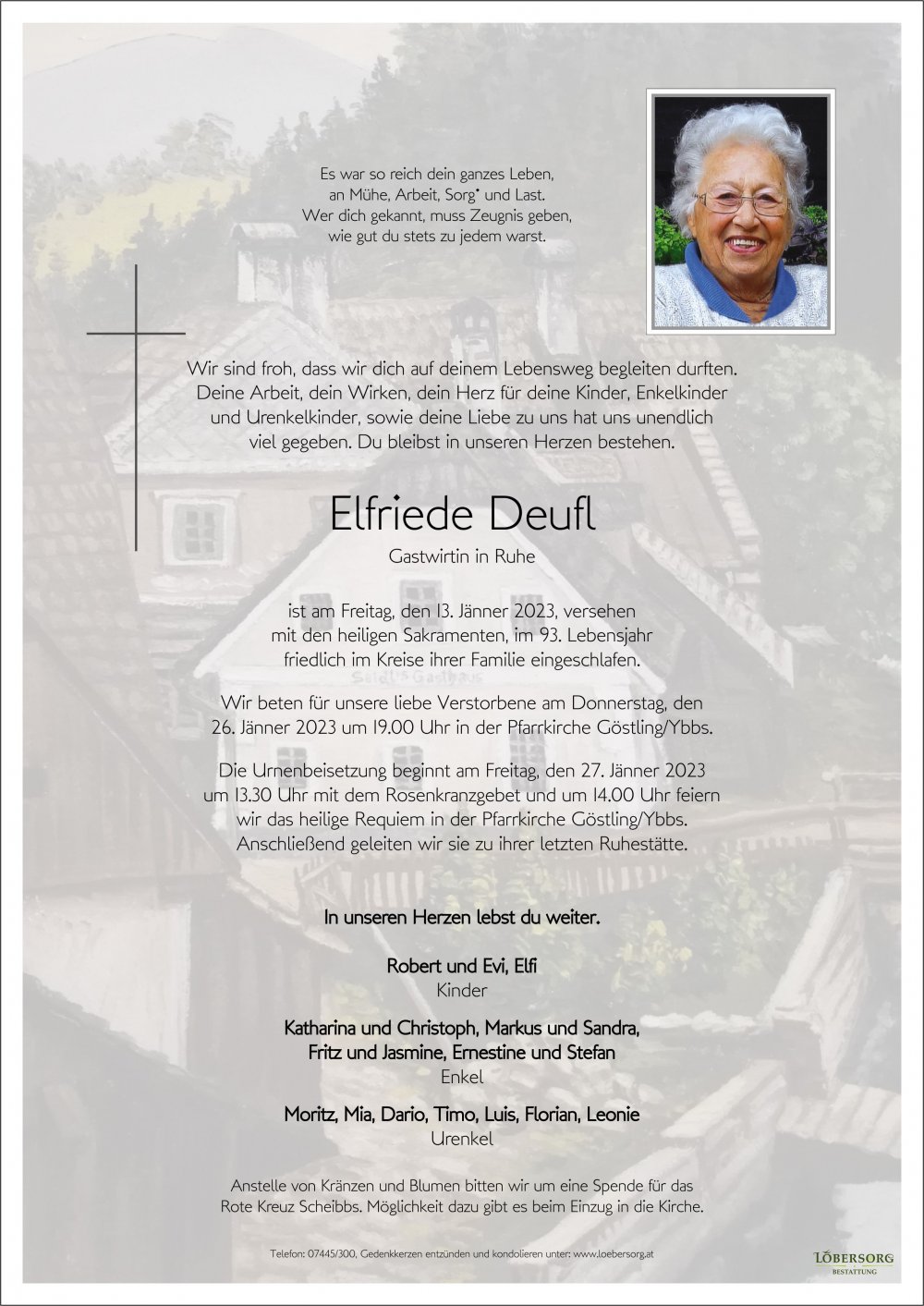 Parte von Elfriede Deufl