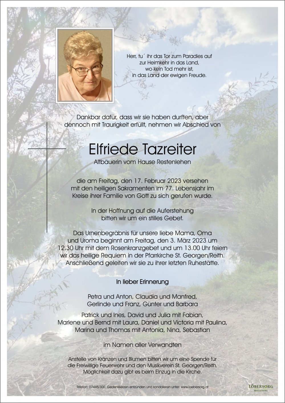 Parte von Elfriede Tazreiter