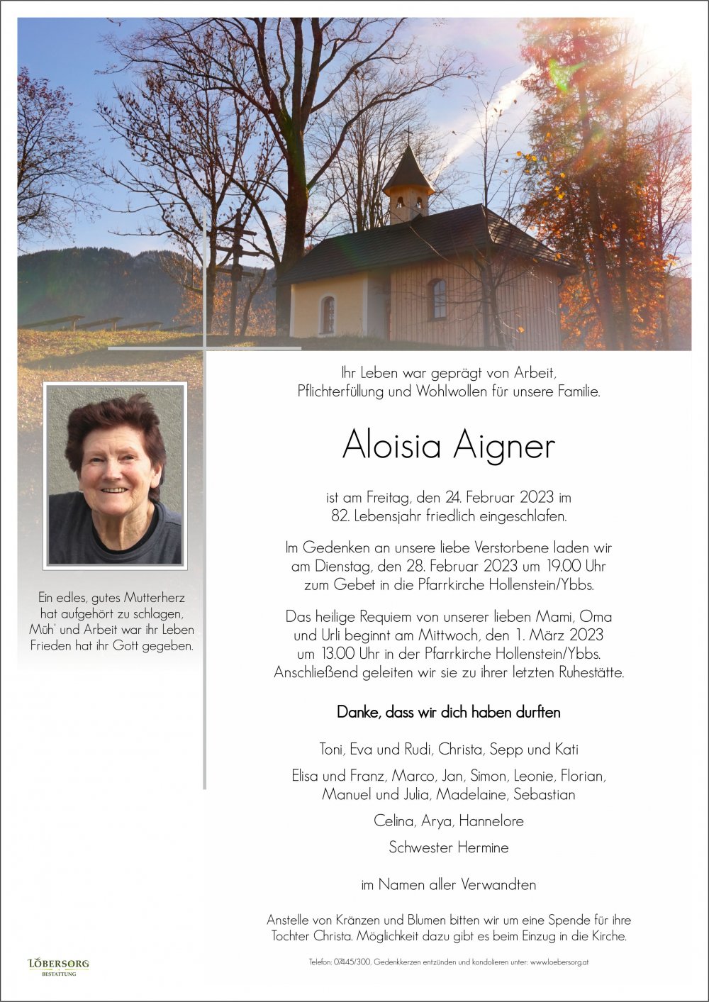 Parte von Aloisia Aigner