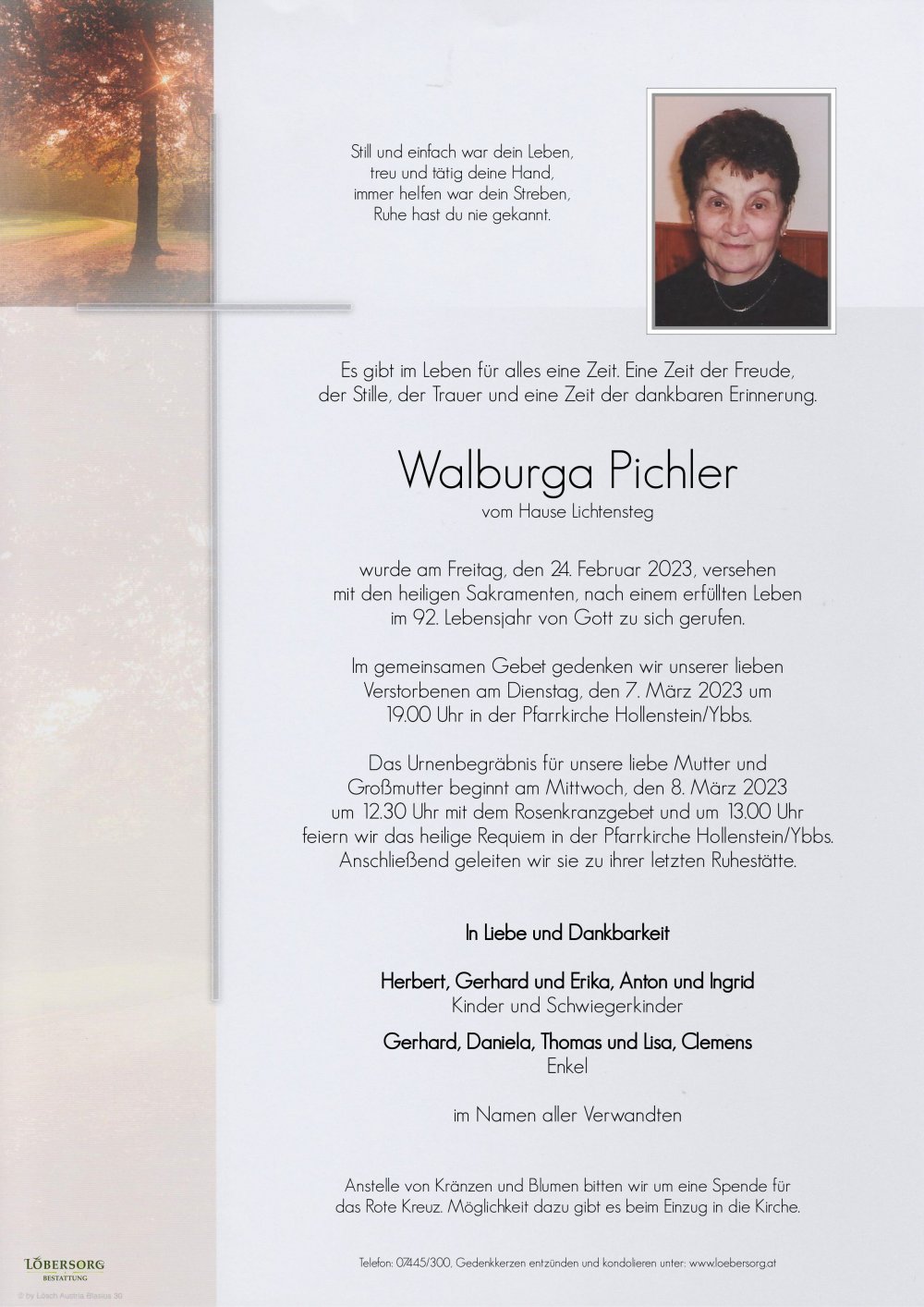 Parte von Walburga Pichler