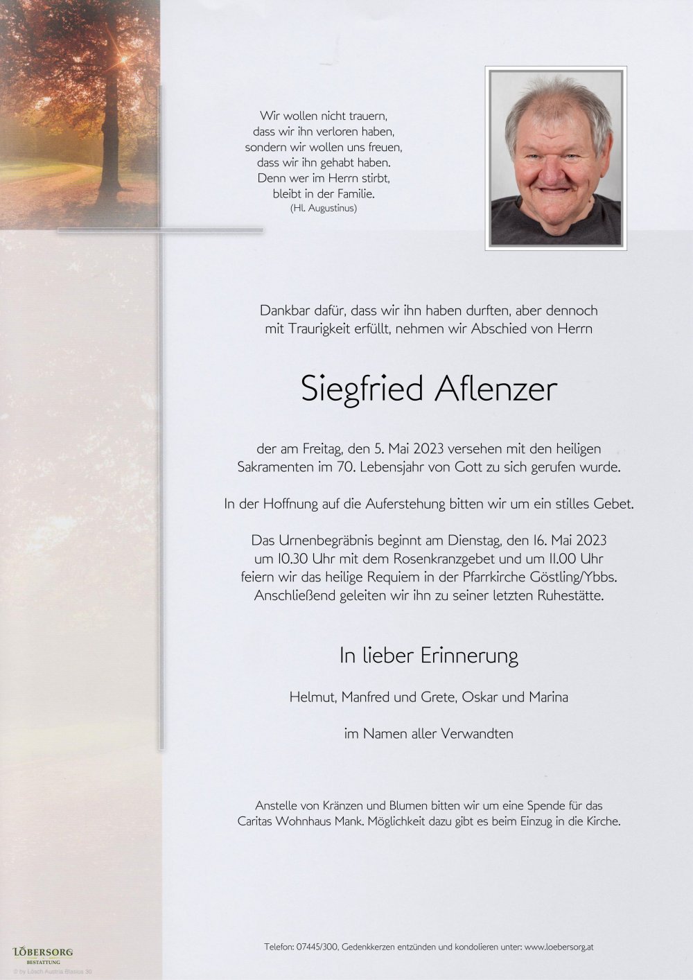 Parte von Siegfried Aflenzer