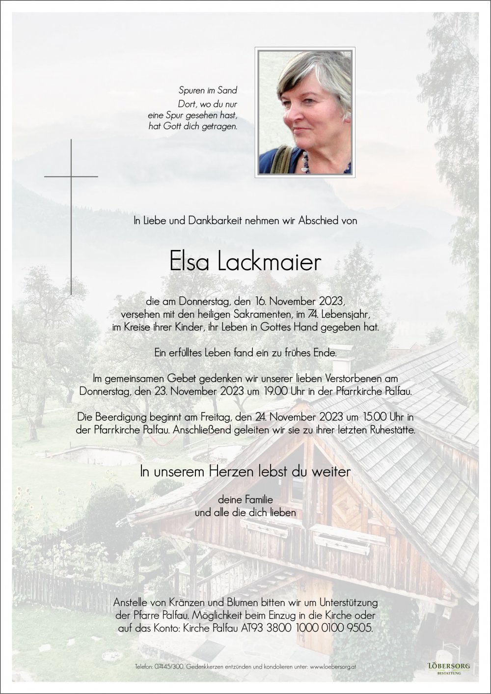 Parte von Elsa Lackmaier