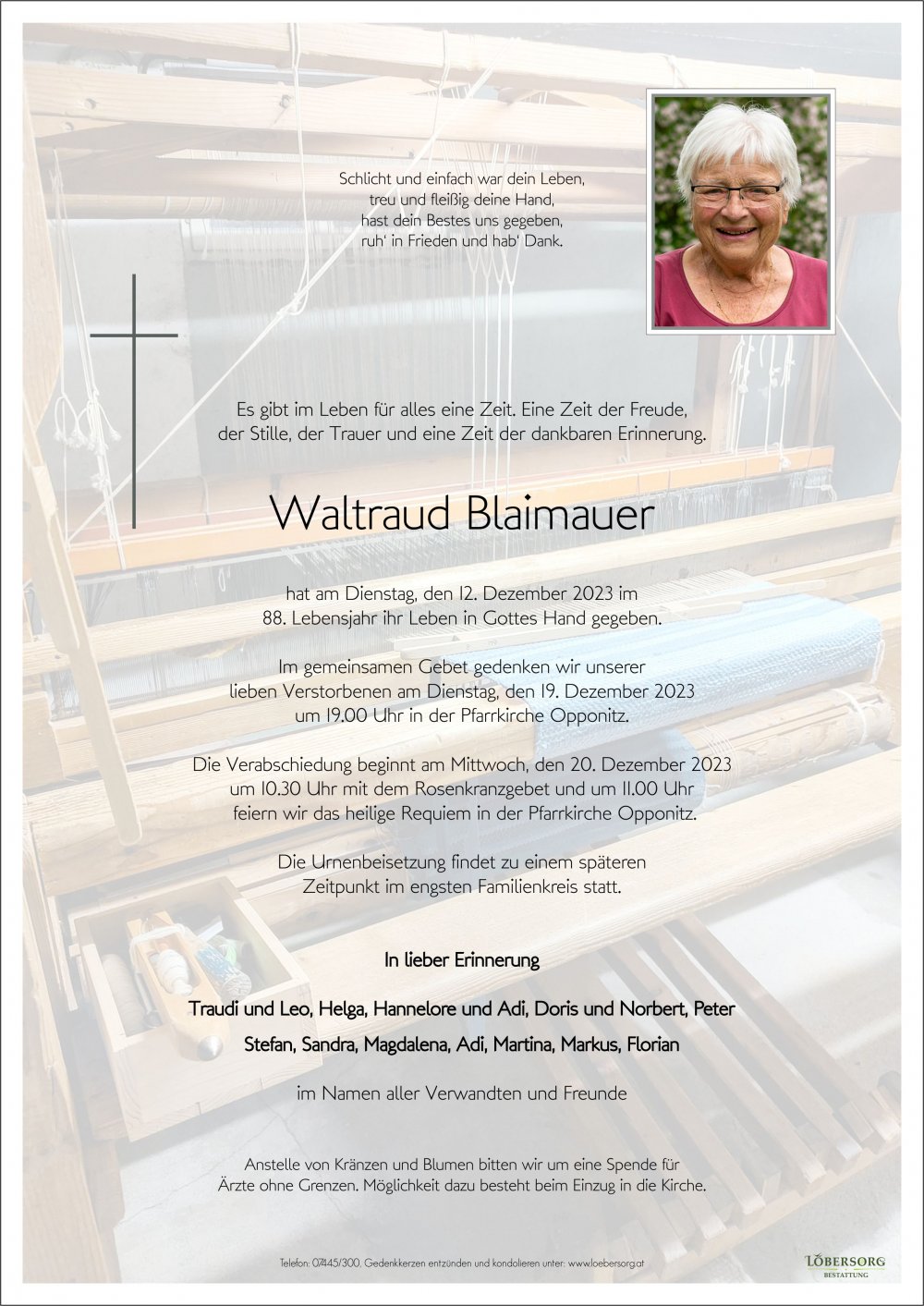 Parte von Waltraud Blaimauer