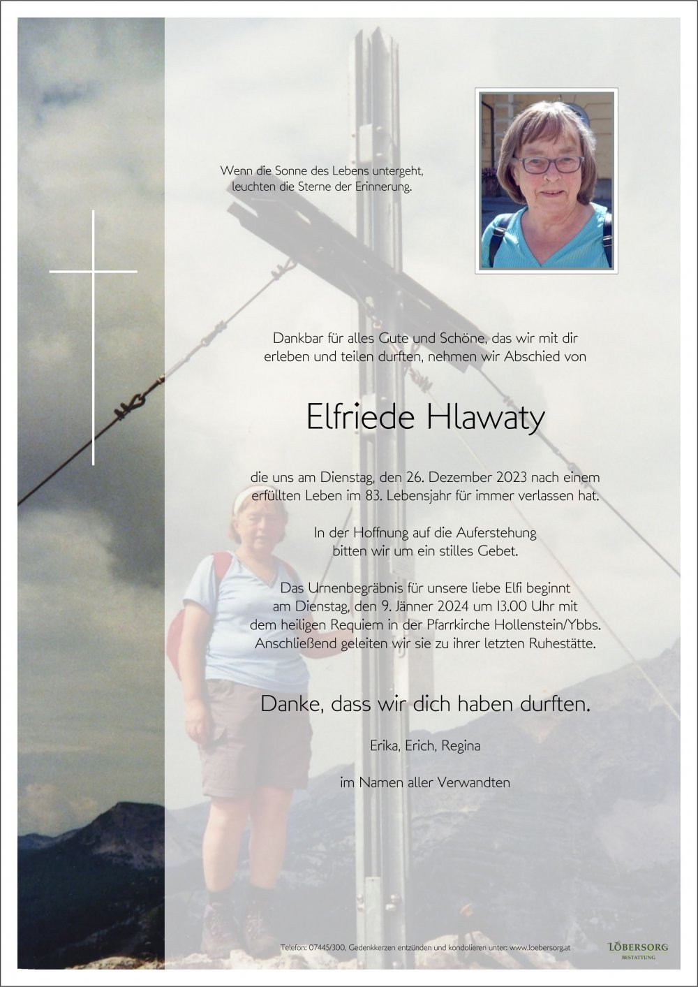 Parte von Elfriede Hlawaty