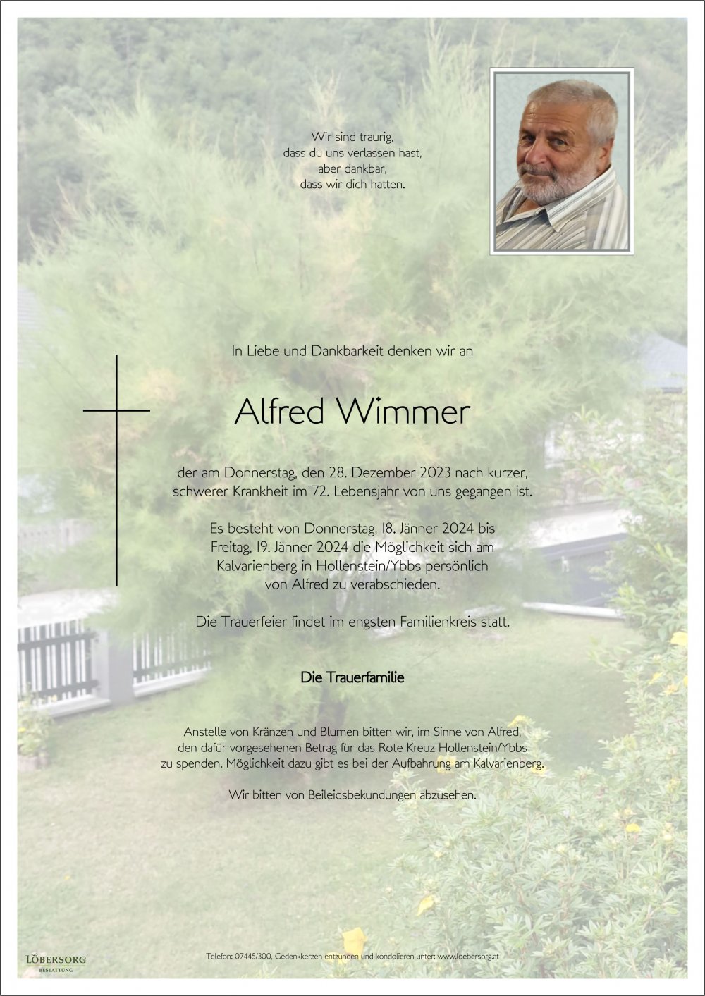 Parte von Alfred Wimmer