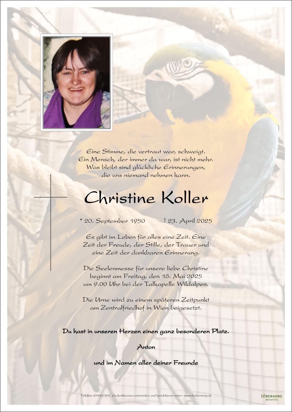 Parte von Christine  Koller