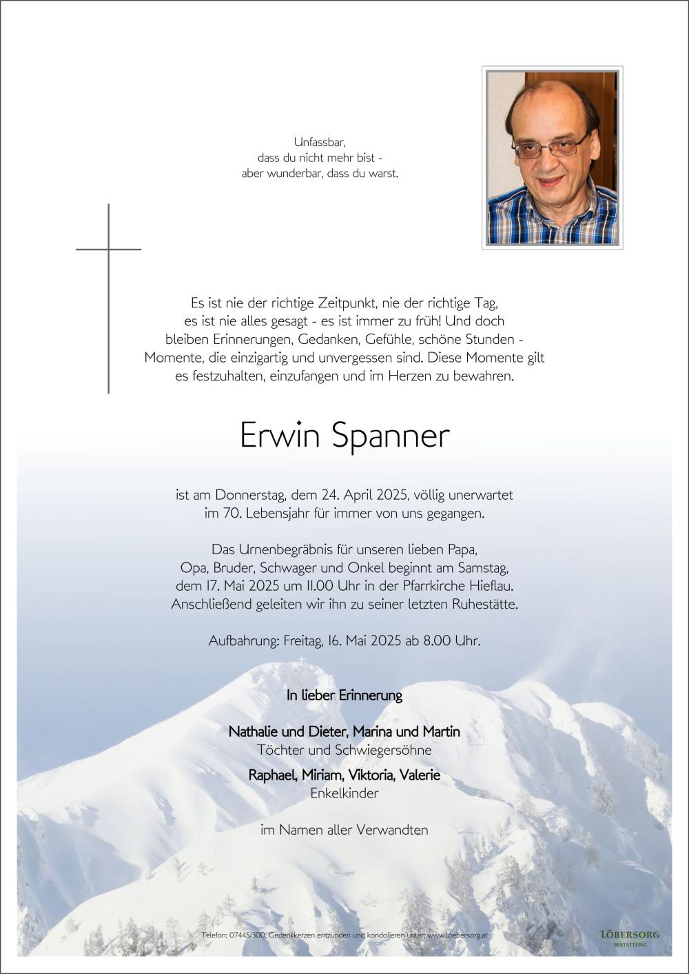 Parte von Erwin Spanner