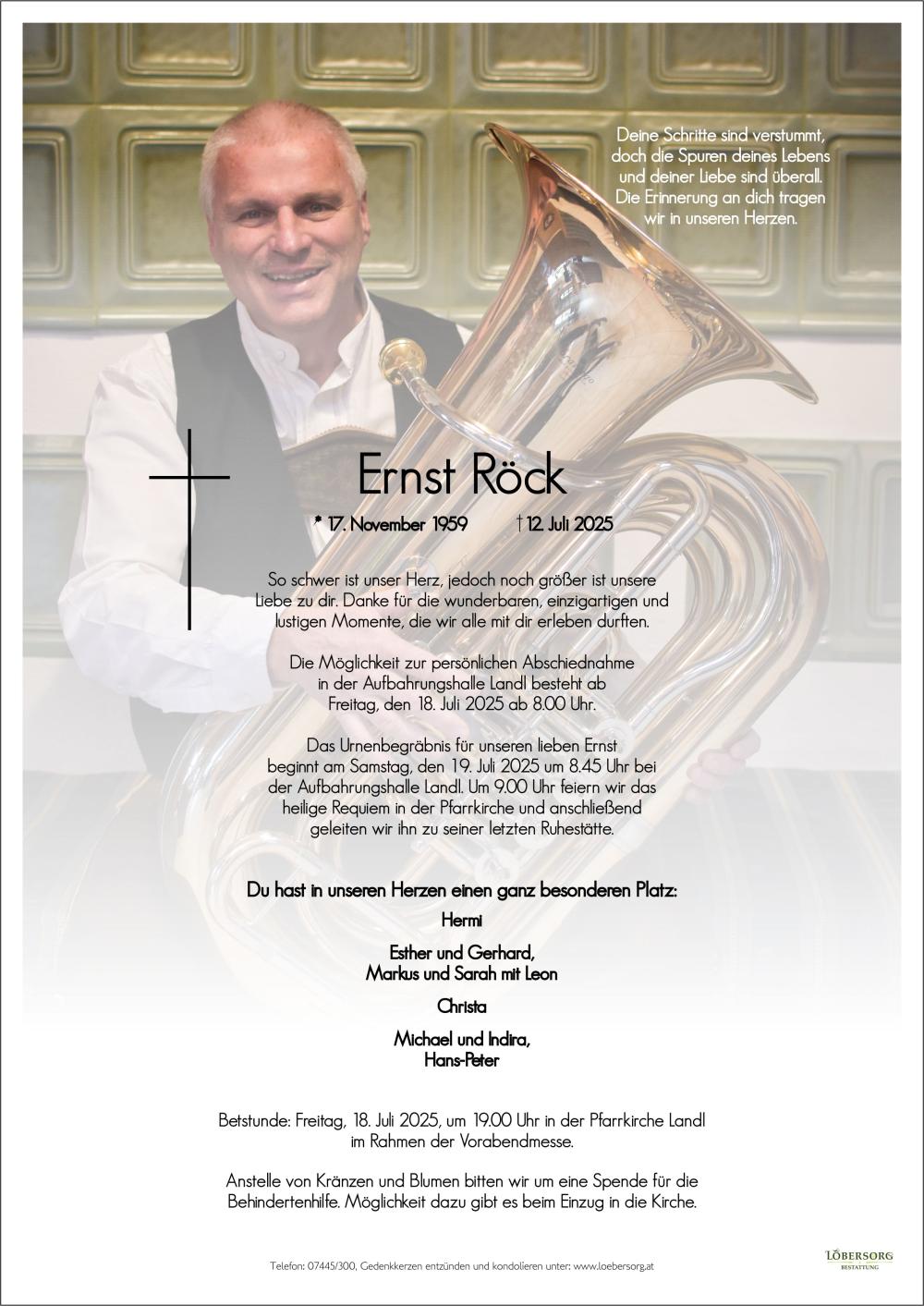 Parte von Ernst Röck