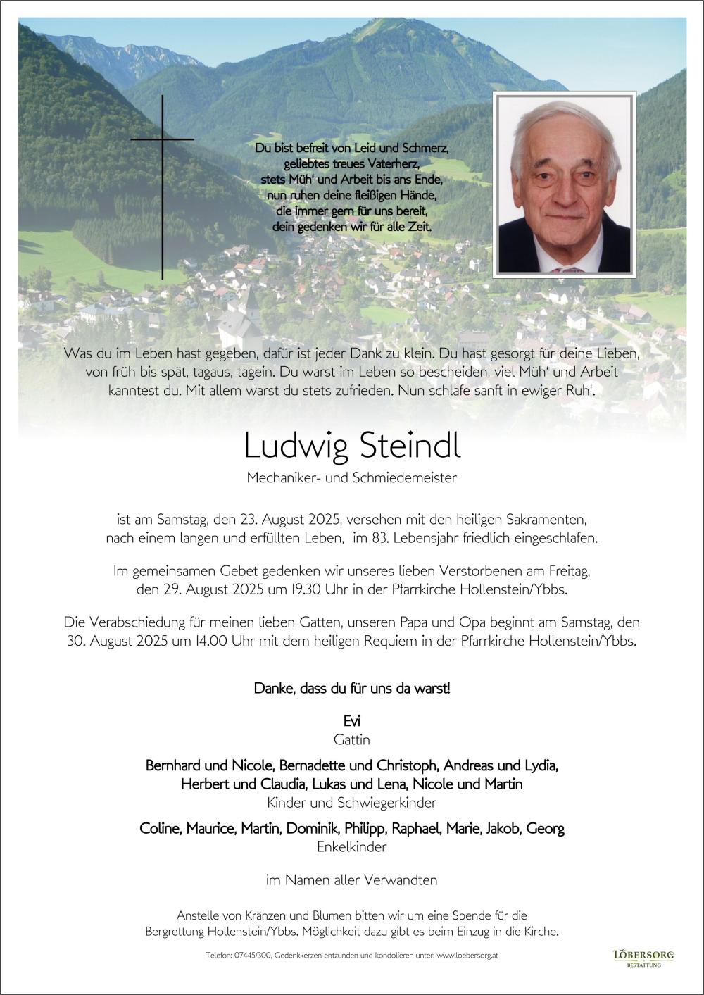 Parte von Ludwig Steindl