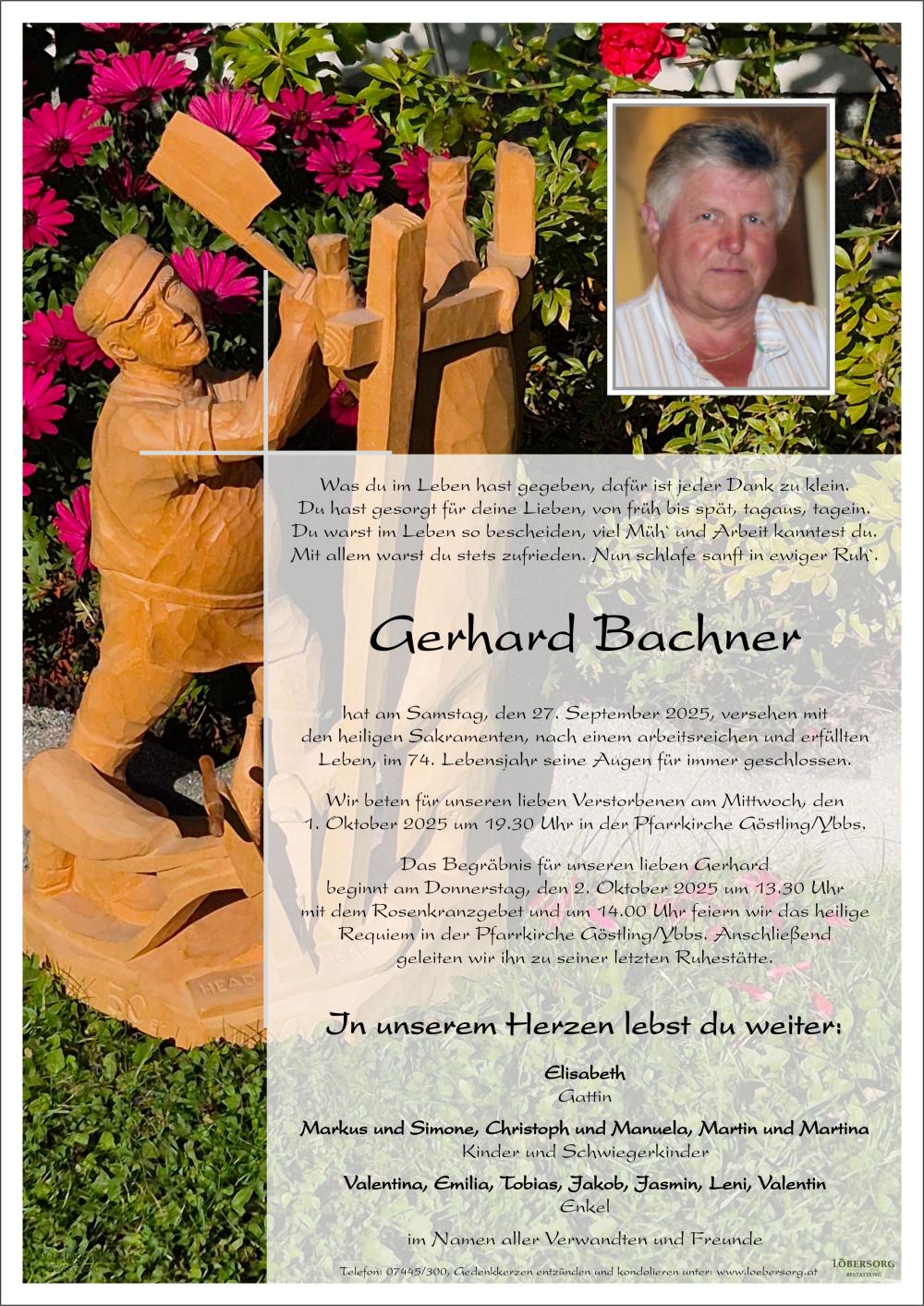 Parte von Gerhard Bachner