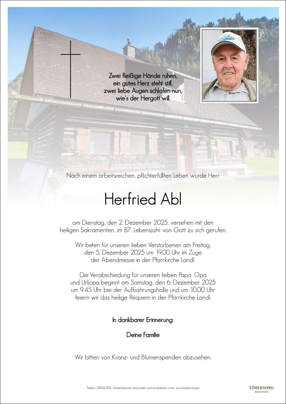 Parte von Herfried Abl