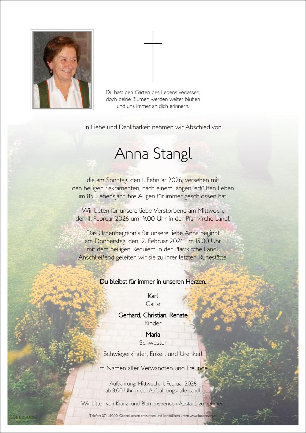 Parte von Anna Stangl