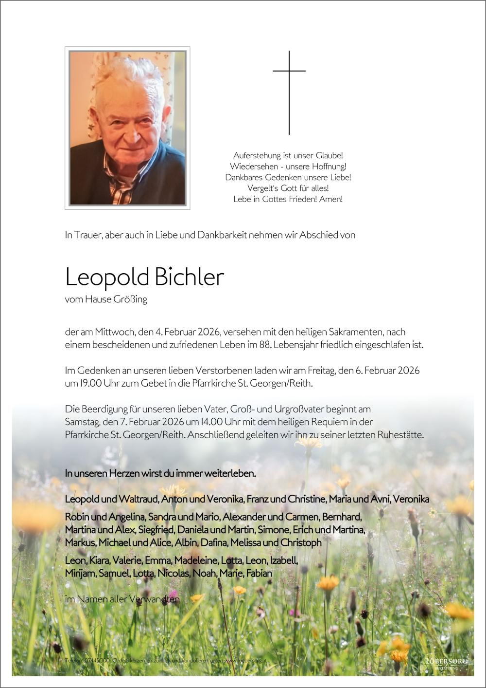 Parte von Leopold Bichler