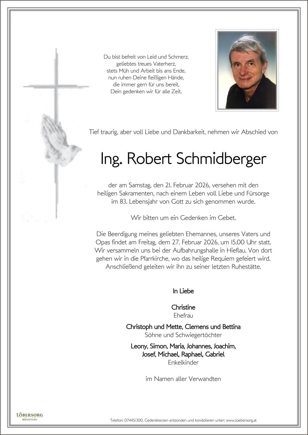 Parte von Robert Schmidberger
