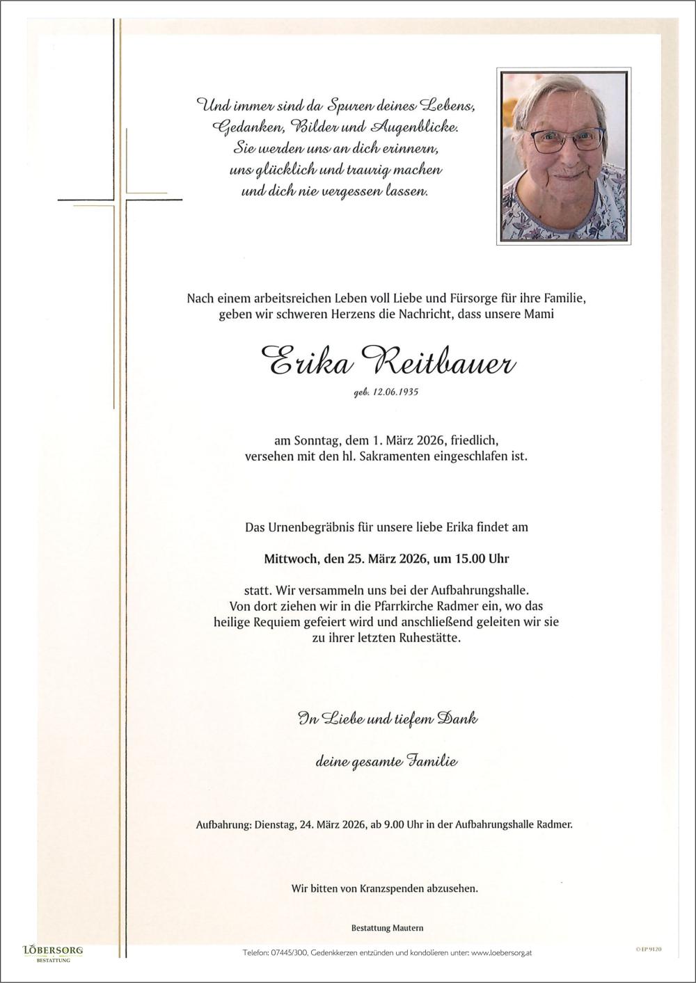 Parte von Erika Reitbauer