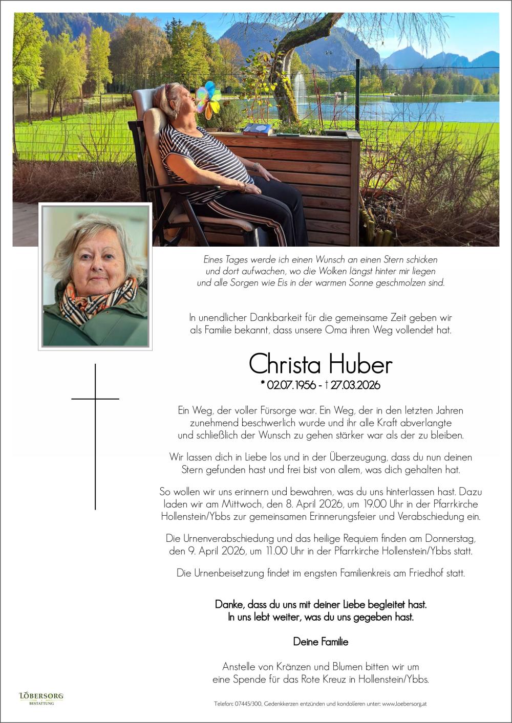 Parte von Christa Huber