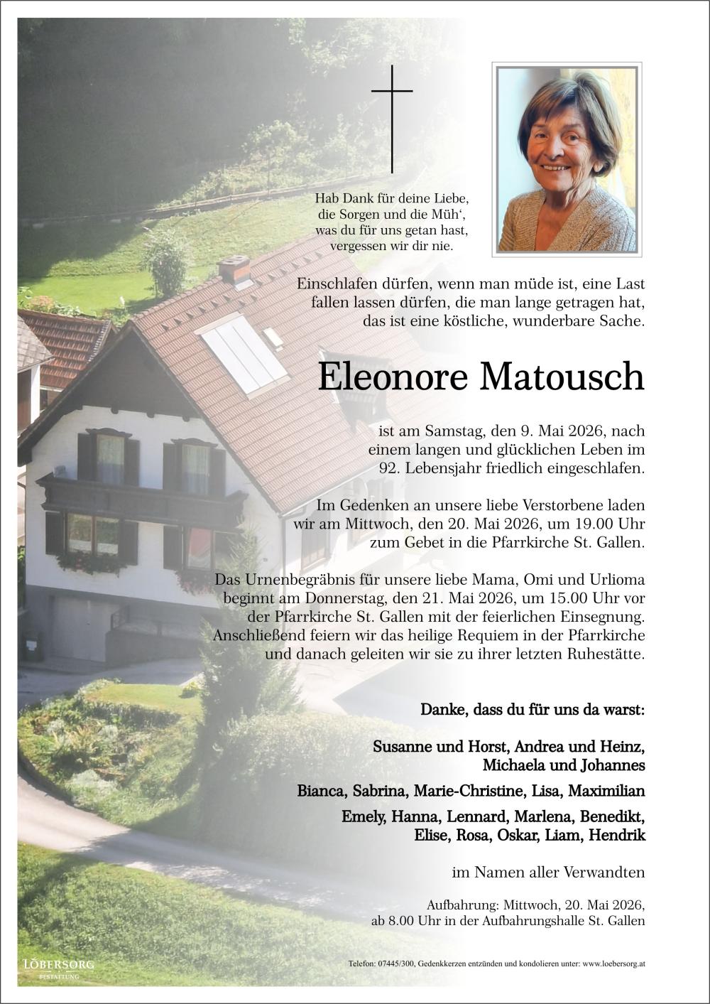 Parte von Eleonore Matousch
