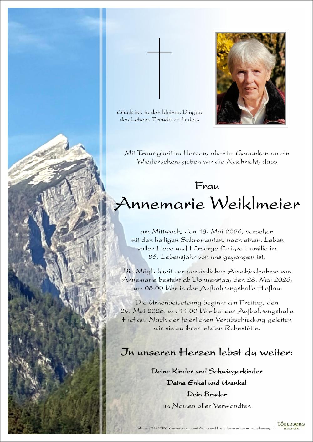 Parte von Annemarie Weiklmeier