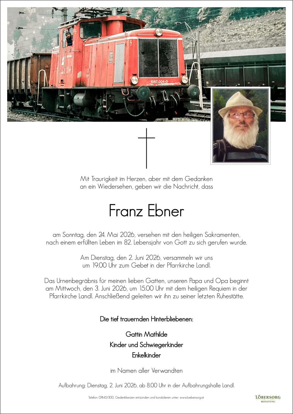 Parte von Franz Ebner