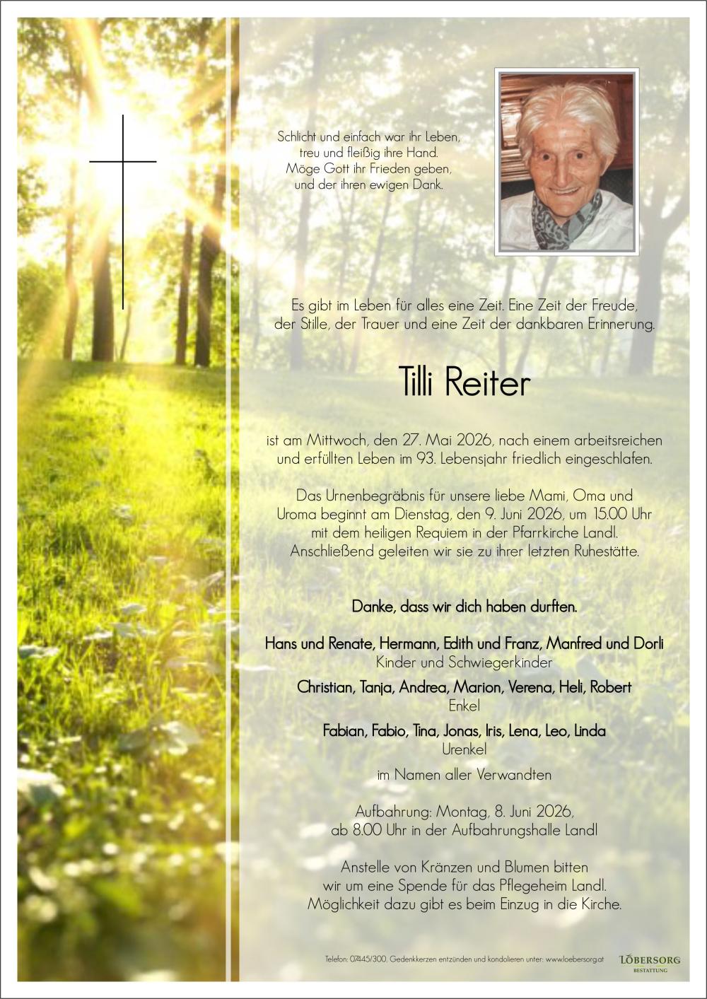 Parte von Tilli Reiter