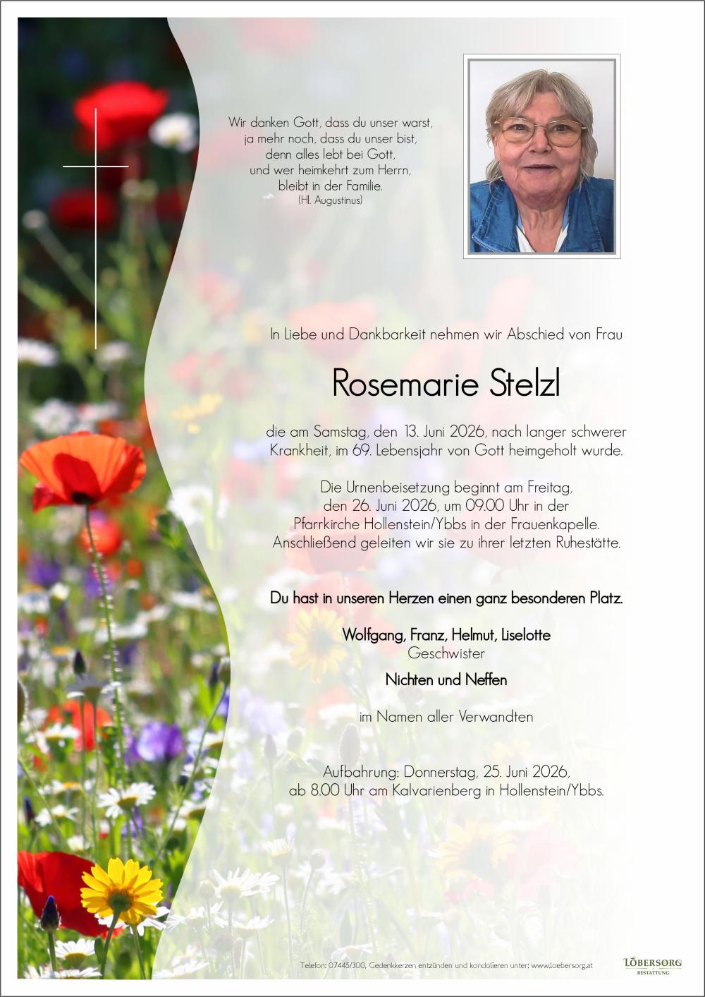 Parte von Rosemarie Stelzl