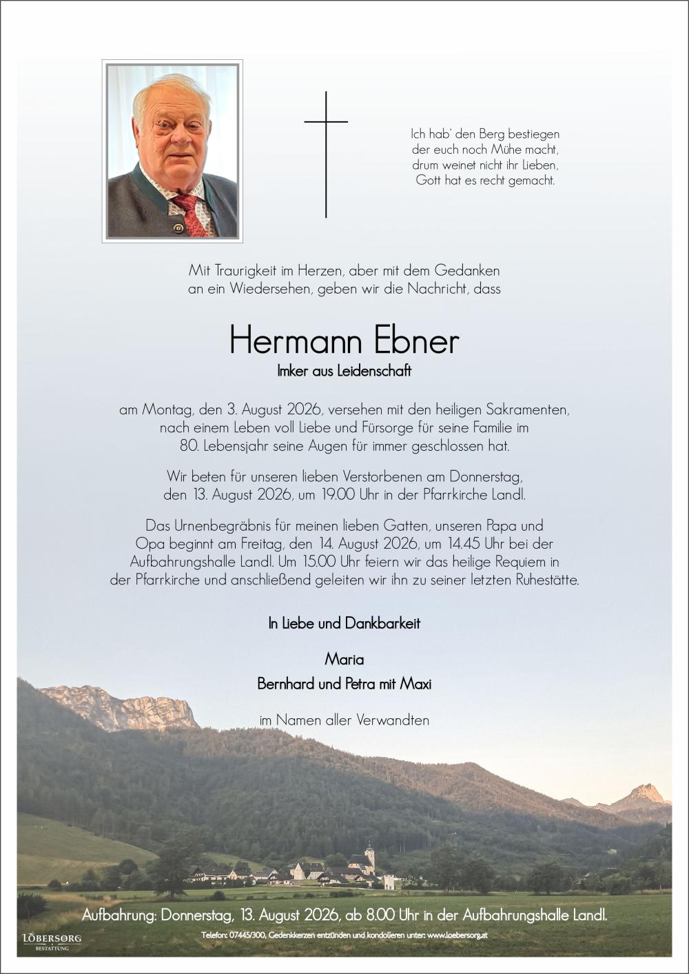 Parte von Hermann Ebner