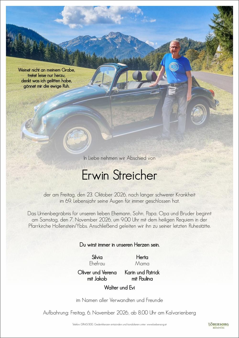 Parte von Erwin Streicher